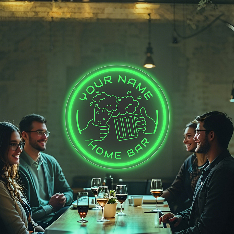 Neon Sign Custom Led - Op maat gemaakt LED-neonbord met Cheers-logo