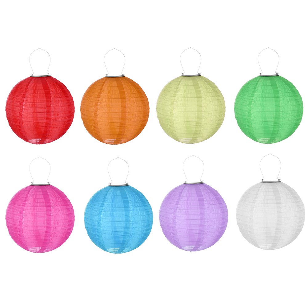 Lantern Paper Solar - LED-hanglamp op zonne-energie Waterdichte stoffen Chinese