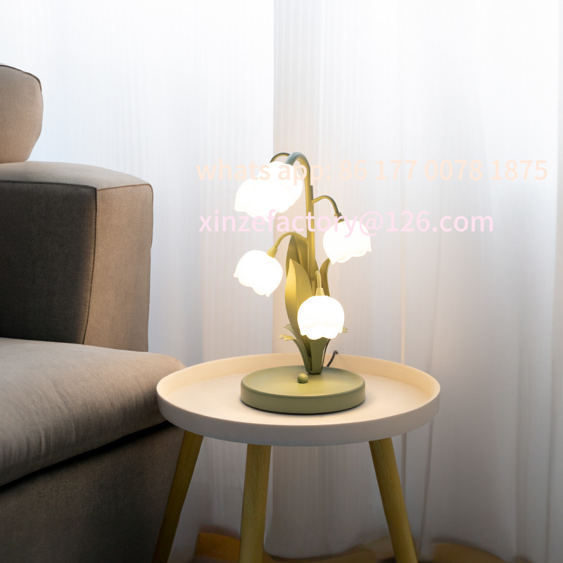 Decor Lighting Cy - Aanpasbare LED-bloemtafellamp Decoratieve bureaulamp Creatief ontwerp