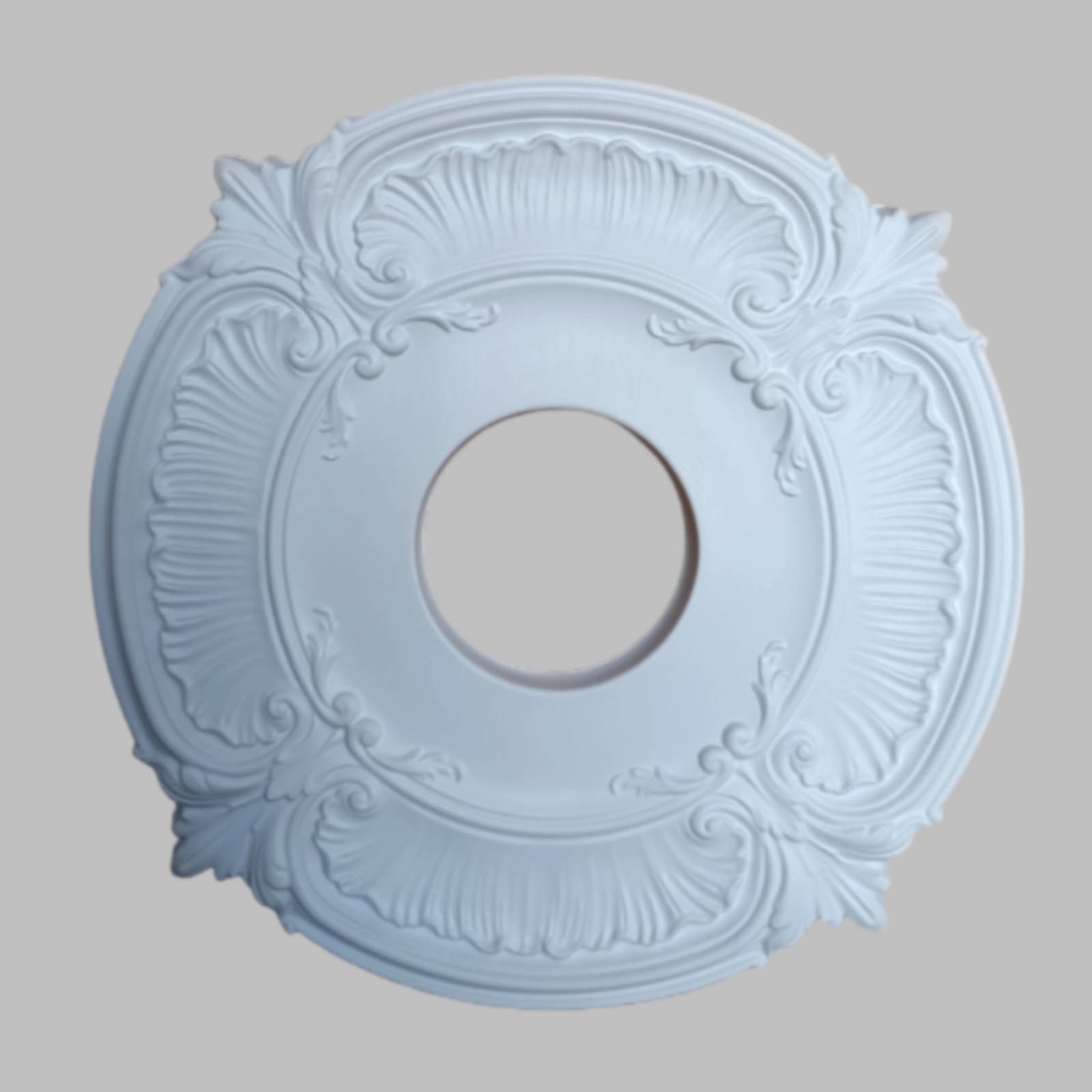 Lightings Decoration - Ronde PU-plafondmedaillon in Franse stijl, decoratieve