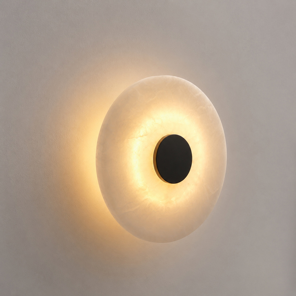 Decor Lighting Cy - Imitatie marmeren wandlamp woonkamer achtergrondmuur Scandinavische