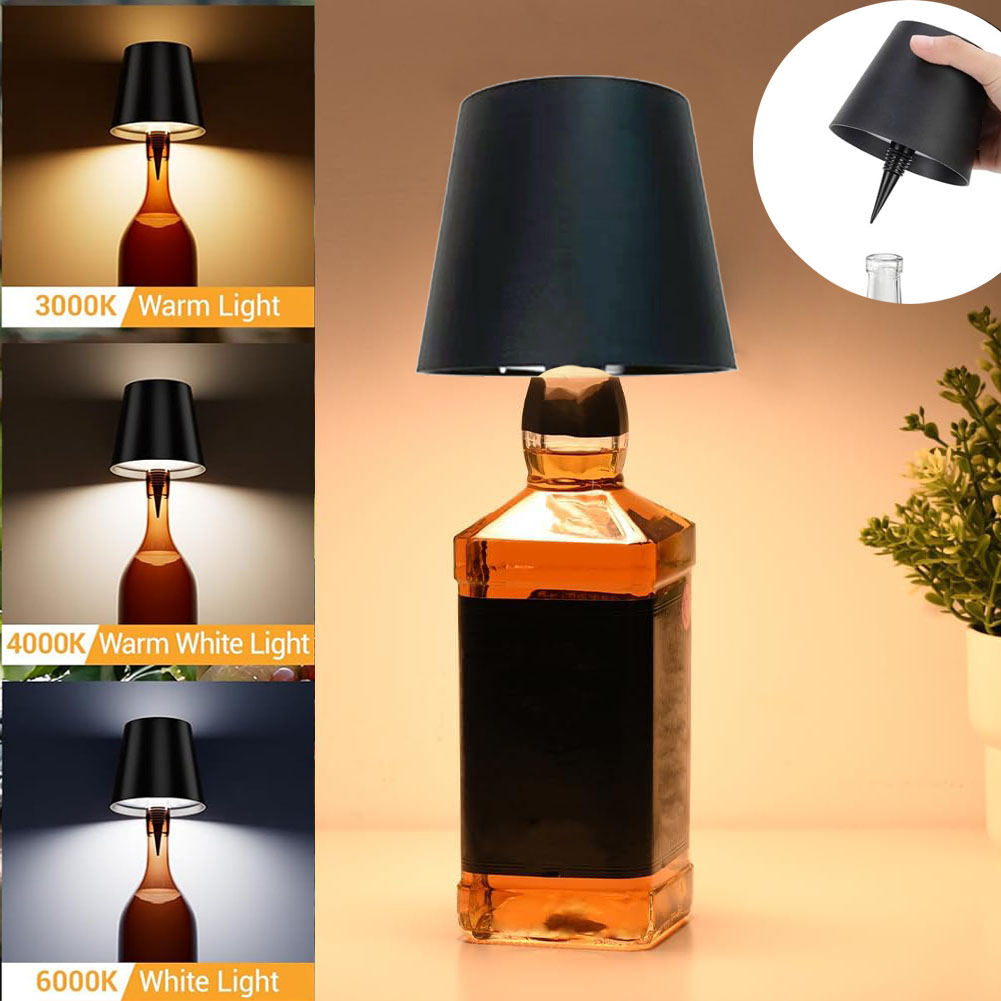 Colour Changing Bulb - Nieuwe wijnfles LED lamp bureaudecoratie lamp
