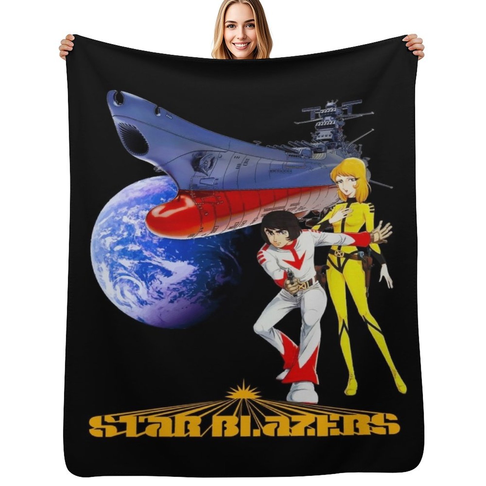 Star Blazers Klassiek T-shirt  - Nova Decor & Lighting Vase Glass Brun 26Cm recensie en prijs