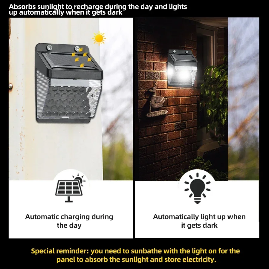 LED-zonnelamp PIR bewegingssen - Led Lighting Decor recensie en prijs