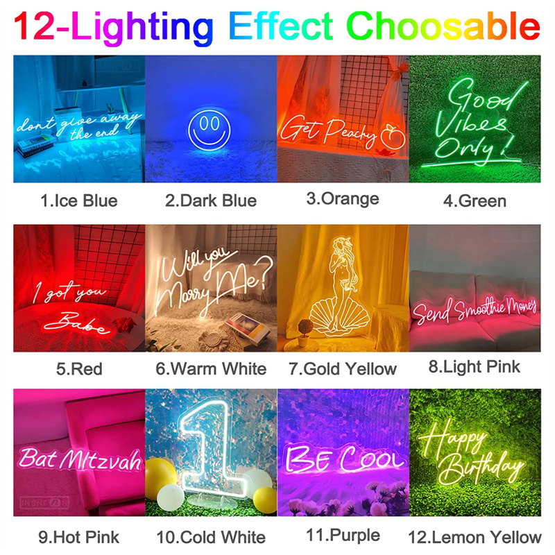 Op maat gemaakte neonreclame m - Neon Sign Custom Led recensie en prijs