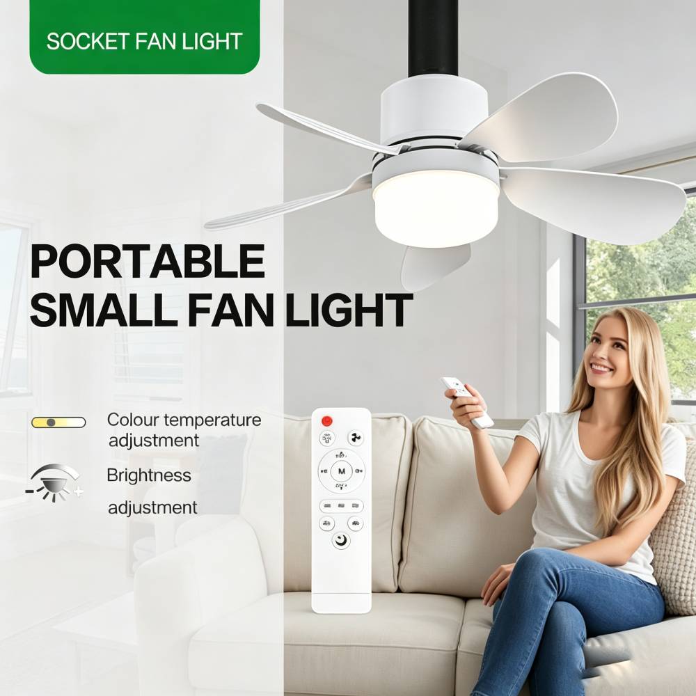 Plafondventilator met afstands - Led Lighting Decor recensie en prijs