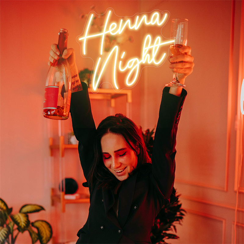 Henna Night LED Neon Sign aang - Neon Sign Custom Led recensie en prijs