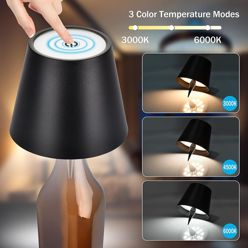 Draadloze fles tafellamp Aanra - Colour Changing Bulb recensie en prijs