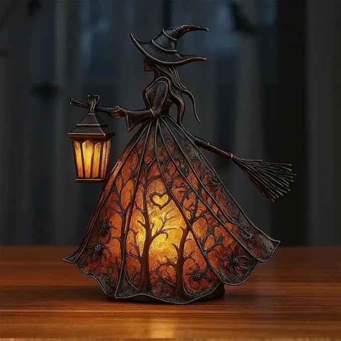 Heksenhars Tafelblad Nachtlamp - Lightings Decoration recensie en prijs