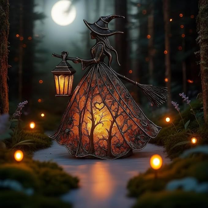 Heksenhars Tafelblad Nachtlamp - Lightings Decoration recensie en prijs
