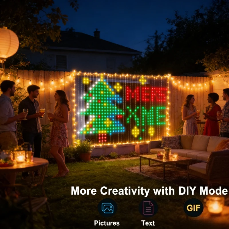 Slimme 400LED Gordijnverlichti - Fairy Light Curtain recensie en prijs