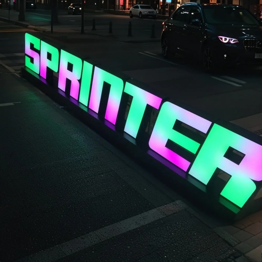 Aangepaste RGB metalen LED-bor - Neon Sign Custom Led recensie en prijs