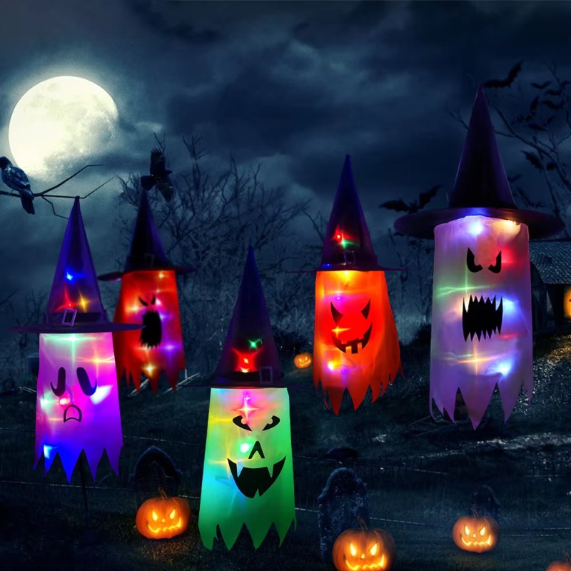 1PC Halloween Heksenhoed Kleur - Led Lighting Decor recensie en prijs