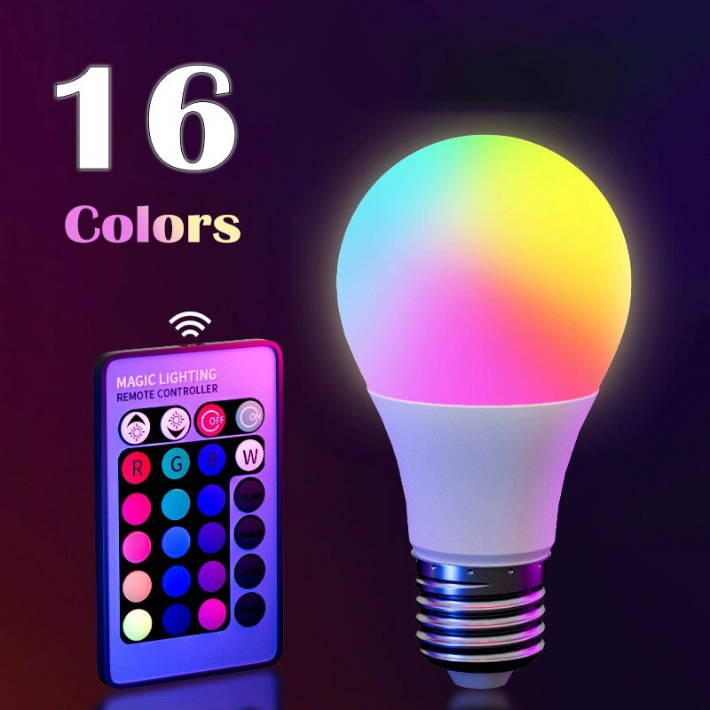 E27 220V 16 Kleuren RGB Lamp L - Colour Changing Bulb recensie en prijs