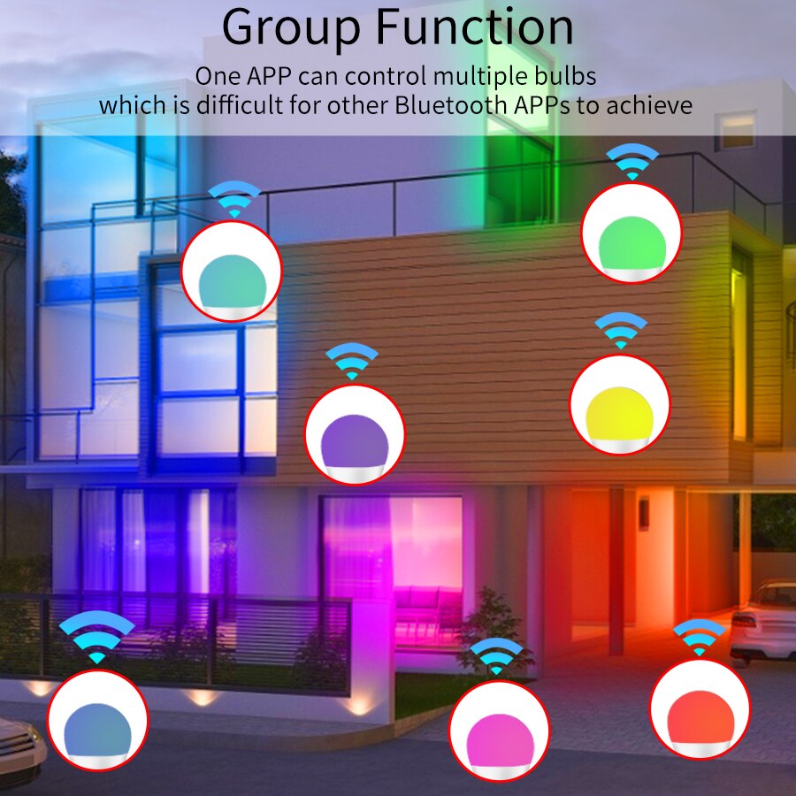 Tuya Bluetooth LED-lamp dimbaa - Colour Changing Bulb recensie en prijs