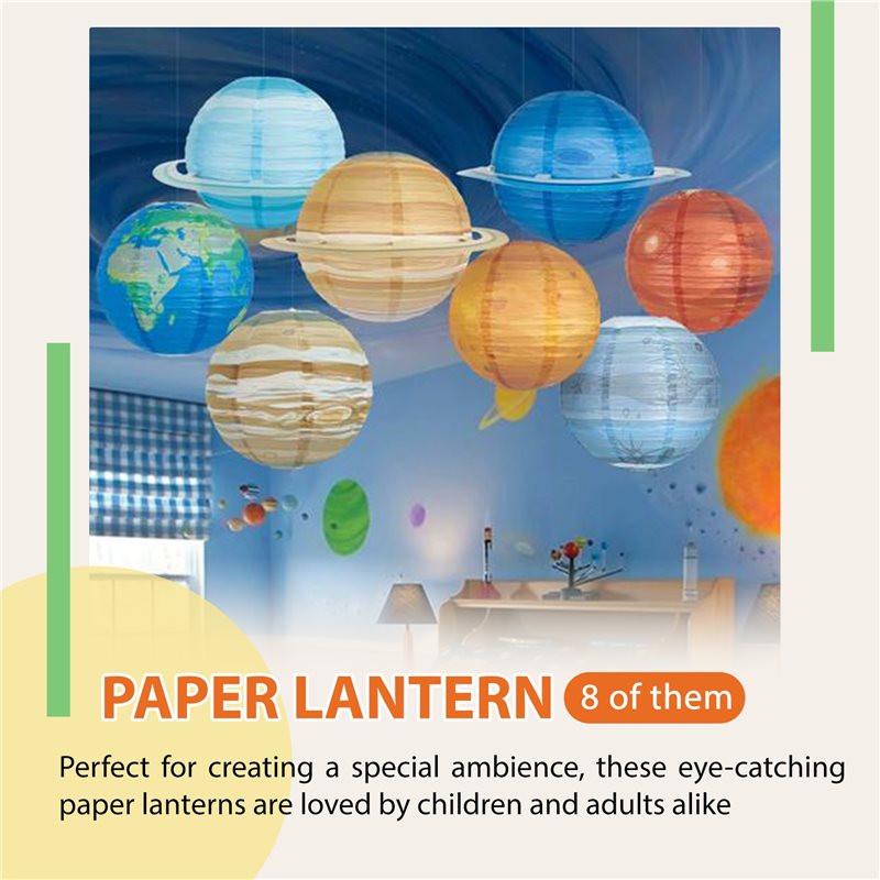 A93Z 8 stuks ruimtepapierlanta - Lantern Paper Solar recensie en prijs