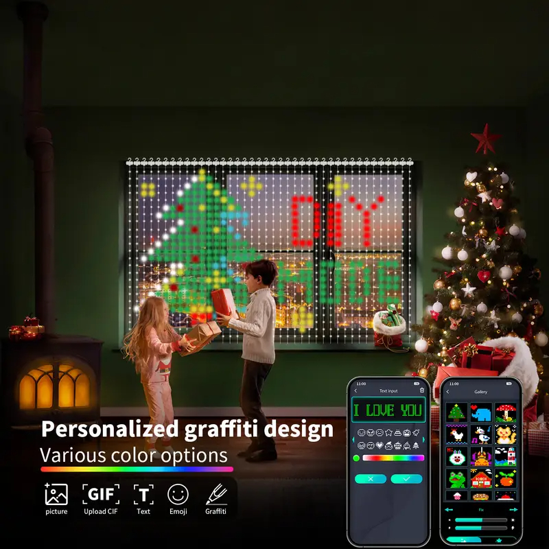 400LED slimme gordijnverlichti - Fairy Light Curtain recensie en prijs