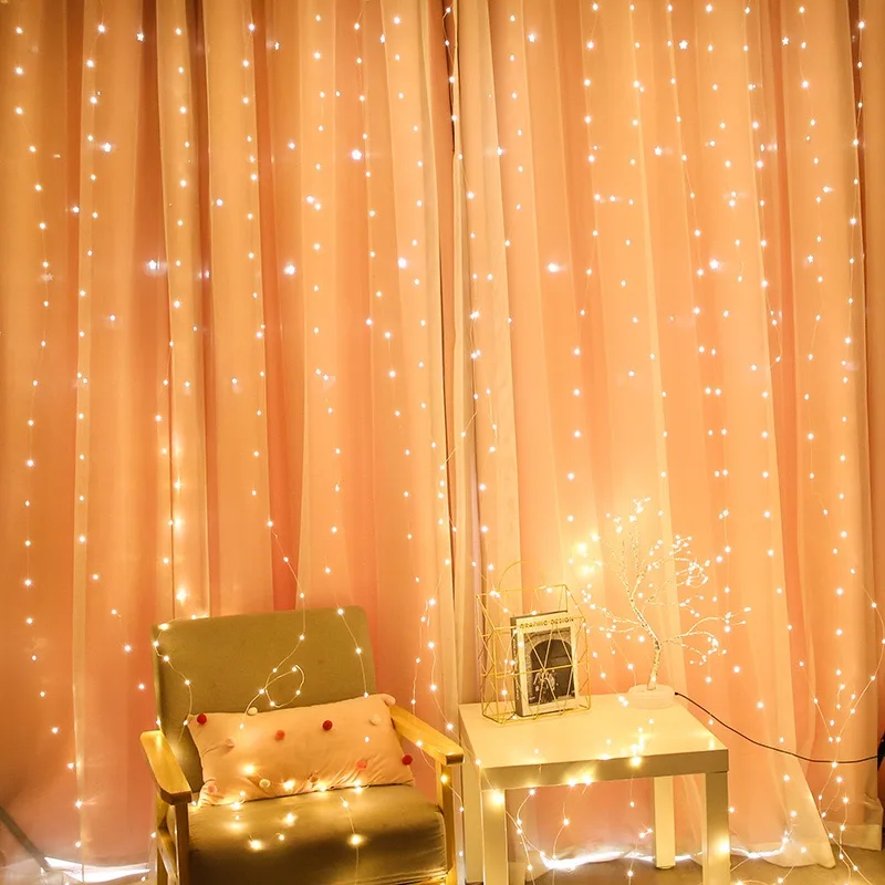 3M-6M Kerstdecoratie Afstandsb - Fairy Light Curtain recensie en prijs