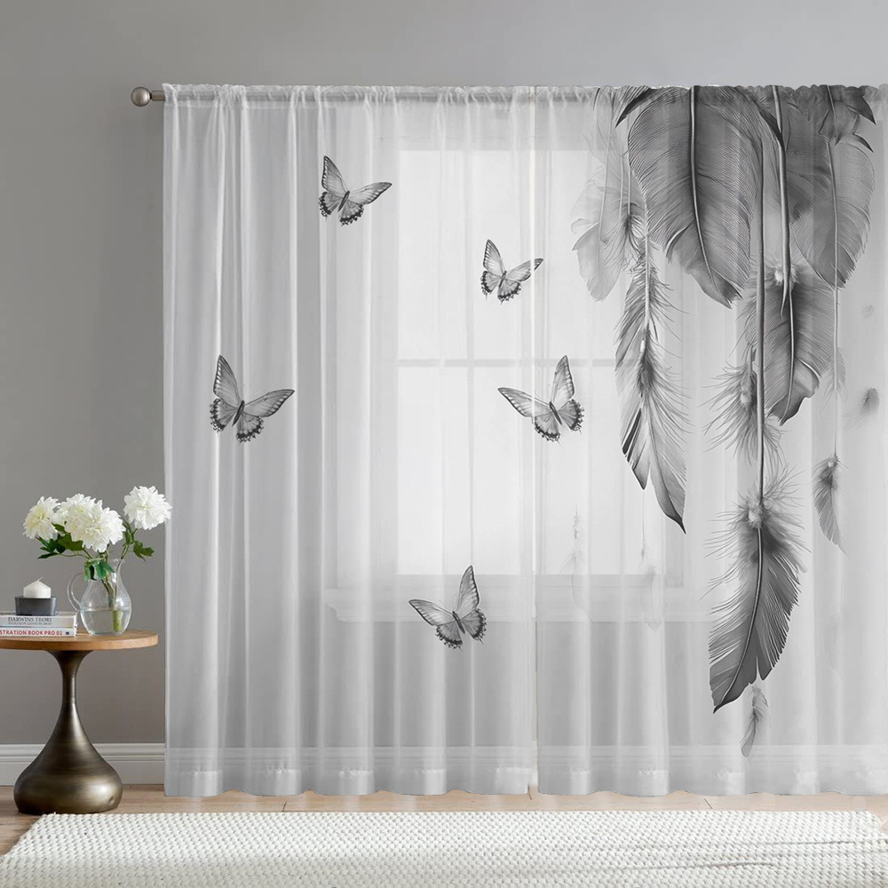 2 stuks digitaal bedrukt trans - Fairy Light Curtain recensie en prijs