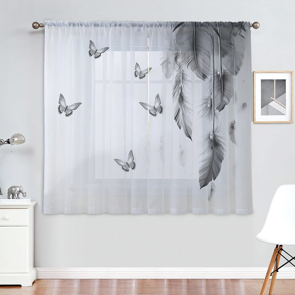 2 stuks digitaal bedrukt trans - Fairy Light Curtain recensie en prijs