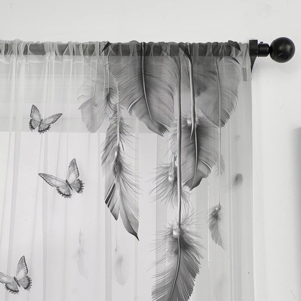 2 stuks digitaal bedrukt trans - Fairy Light Curtain recensie en prijs