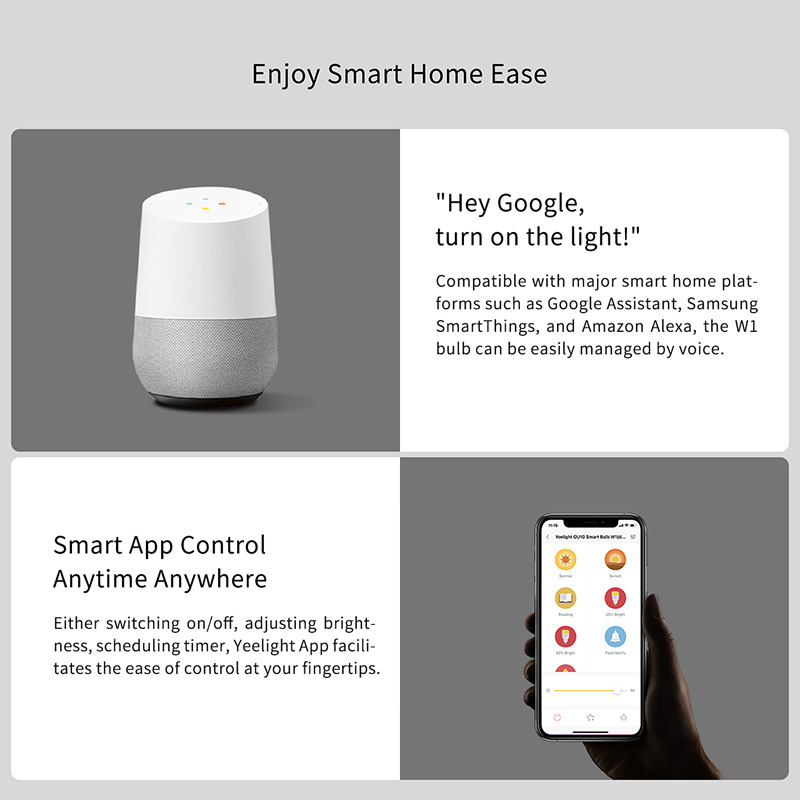 Yeelight GU10 W1 WiFi Smart LE - Yeelight Light Smart Bulb recensie en prijs