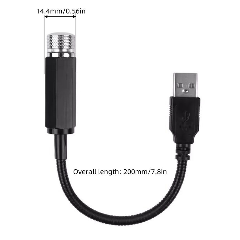5V USB Mini Auto LED Sterrenhe - Star Projector Night recensie en prijs