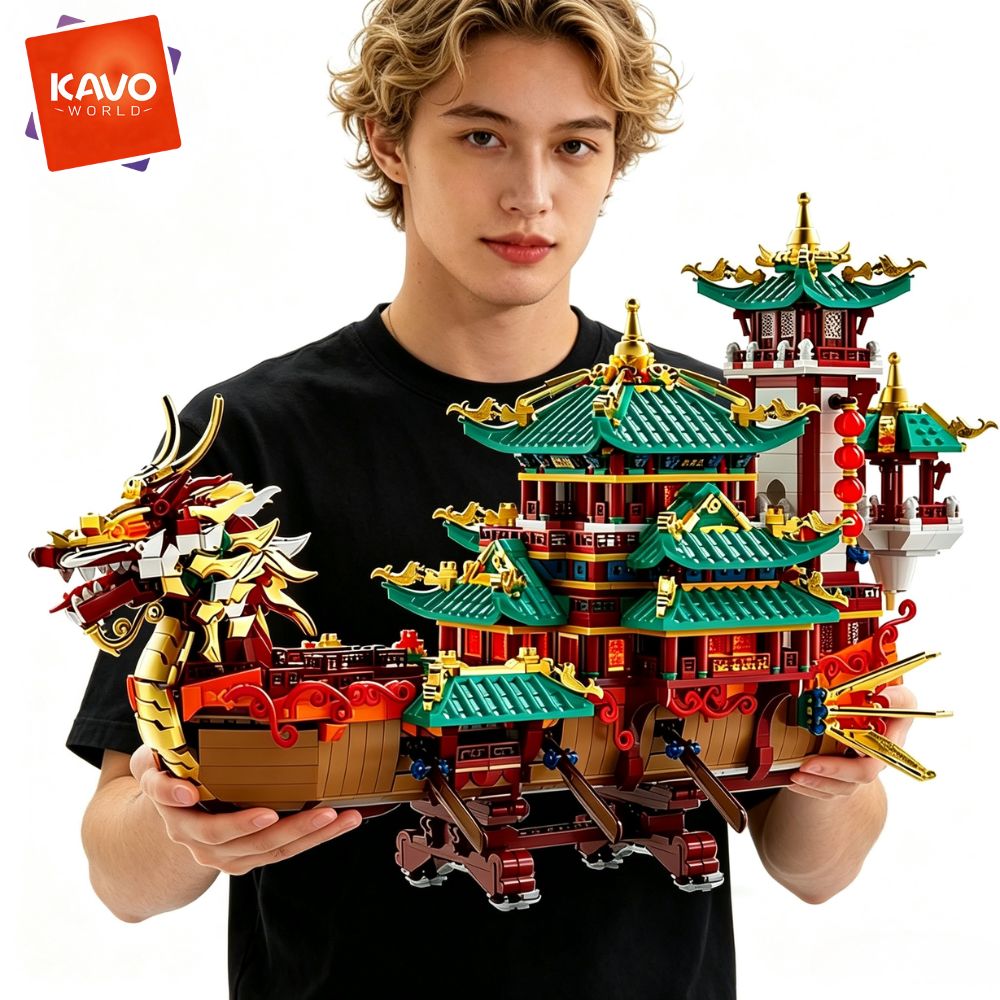 KAVOWORLD 2453-delige Drakenbo - Lantern Paper Solar recensie en prijs