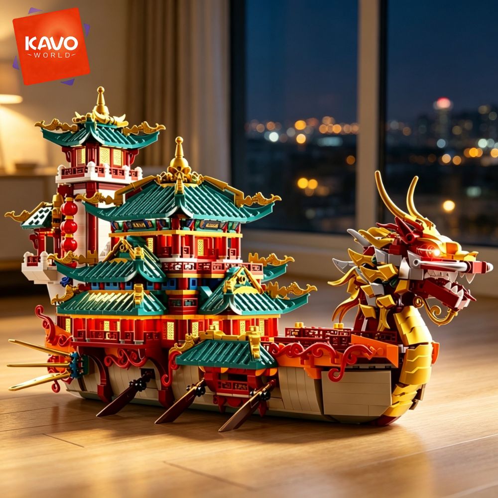 KAVOWORLD 2453-delige Drakenbo - Lantern Paper Solar recensie en prijs
