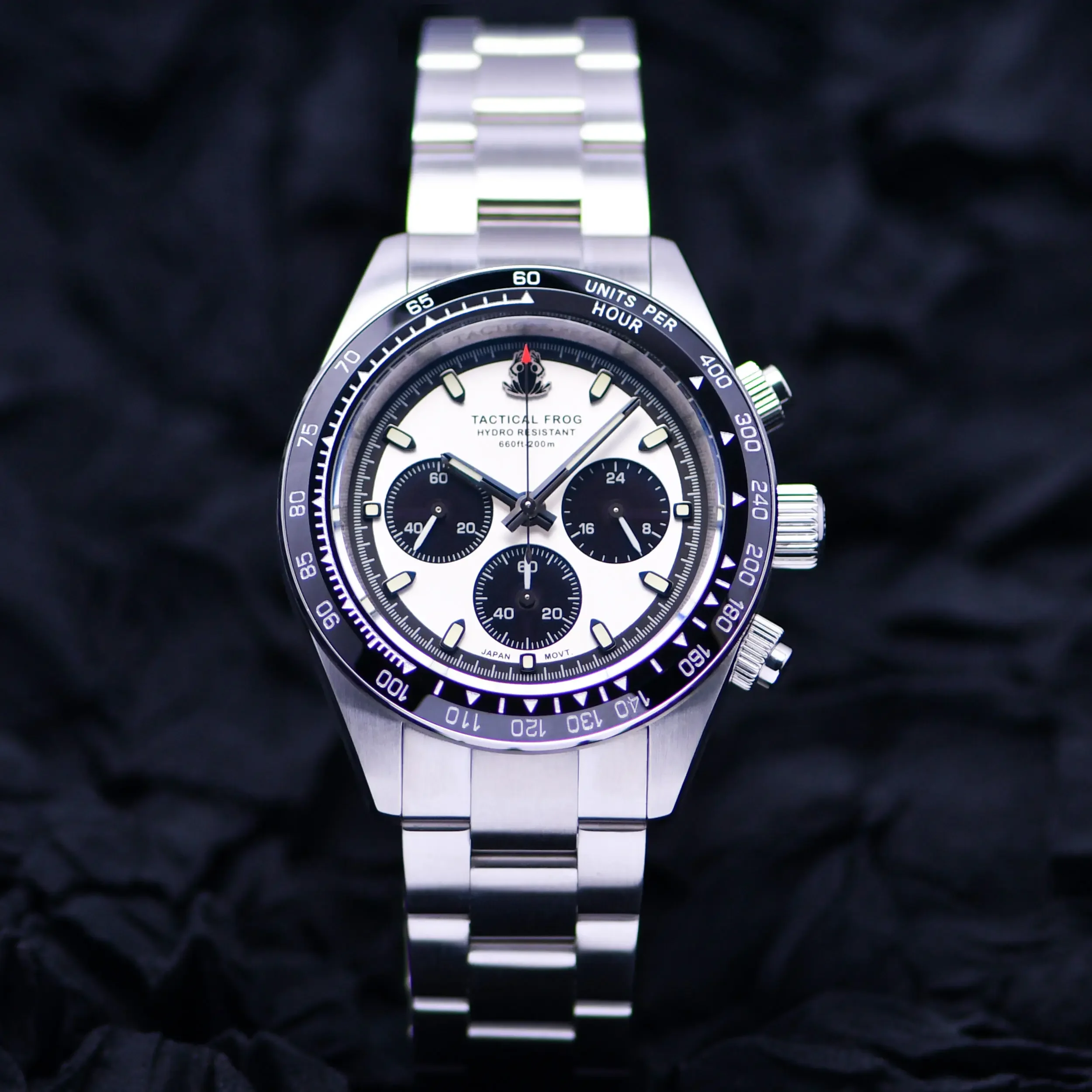 Tactische Kikker 41mm heren Ti - Lantern Paper Solar recensie en prijs