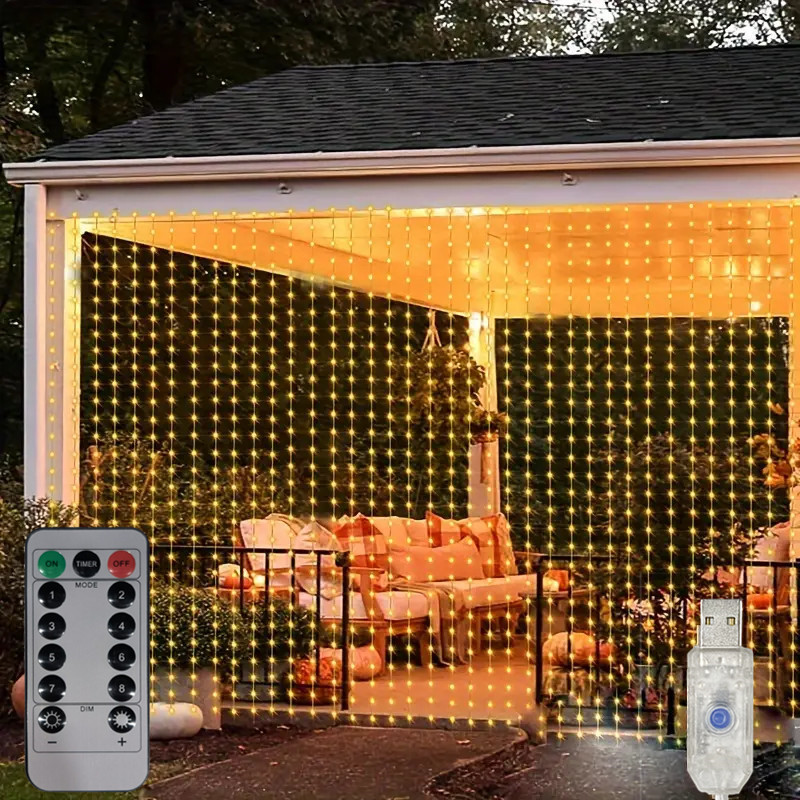 LED-slinger Fairy Light Garden - Fairy Light Curtain recensie en prijs