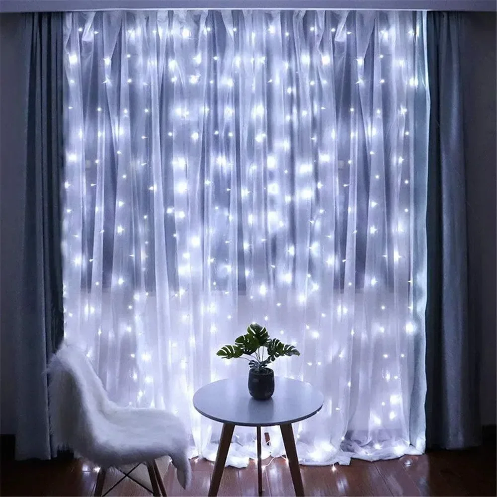 3/6M USB LED-gordijn 8 modi af - Fairy Light Curtain recensie en prijs