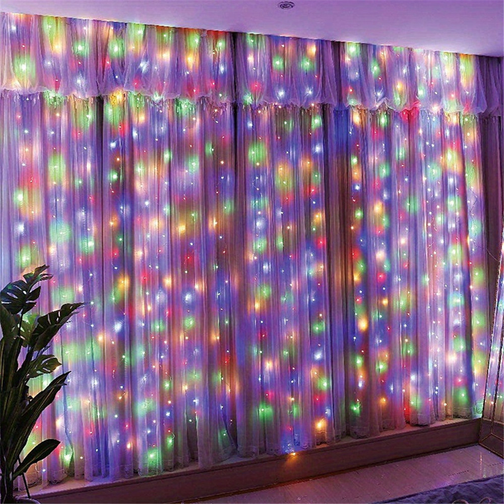 3/6M USB LED-gordijn 8 modi af - Fairy Light Curtain recensie en prijs