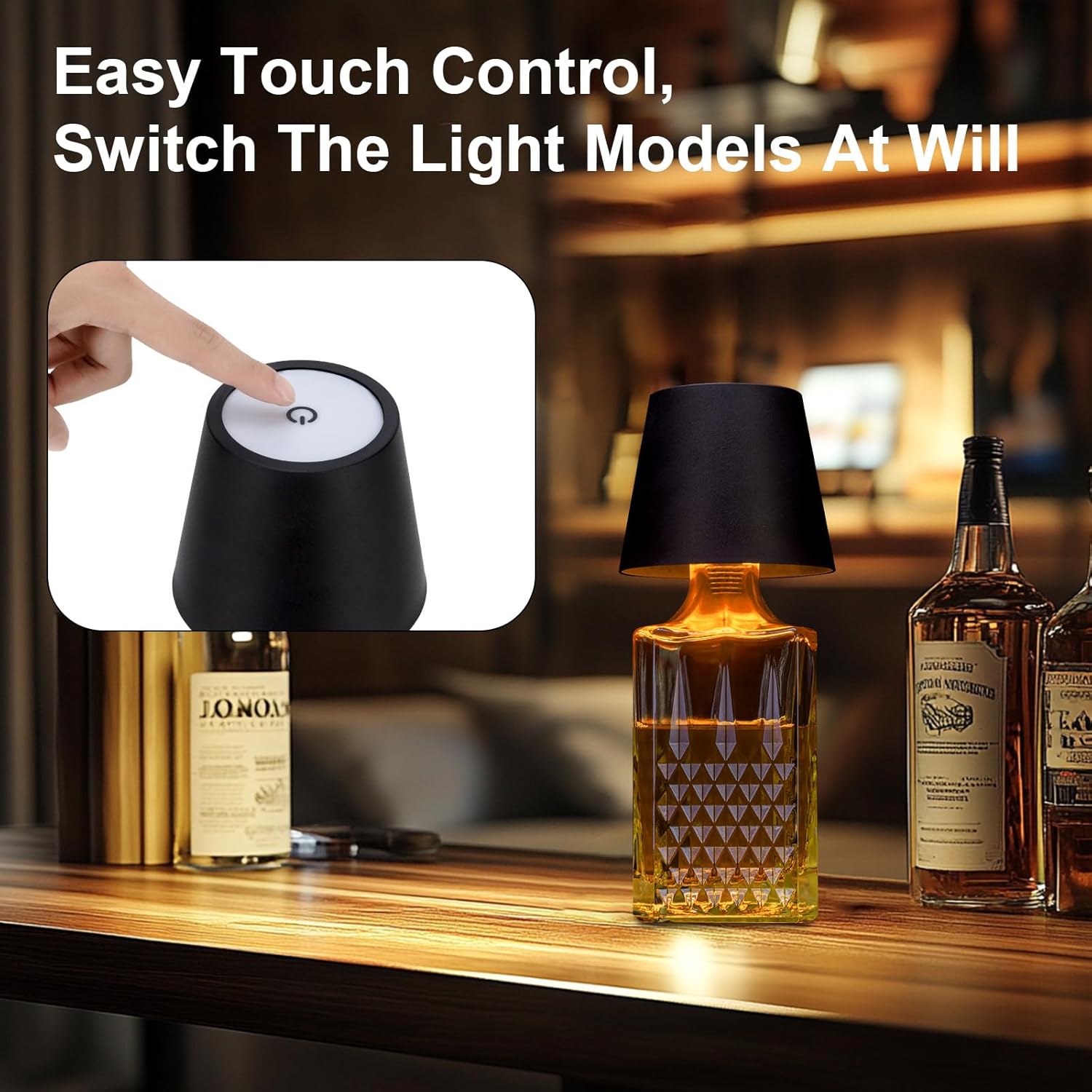 Nieuwe wijnfles LED lamp burea - Colour Changing Bulb recensie en prijs